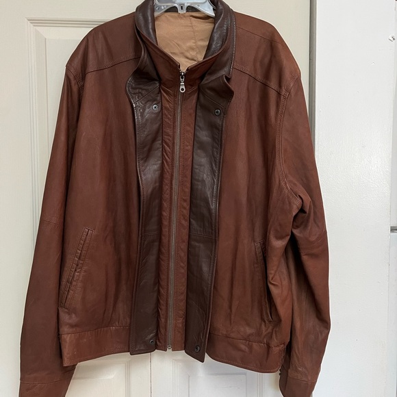 Rochester Big And Tall by Remy Jackets & Coats Mens Vintage Brown